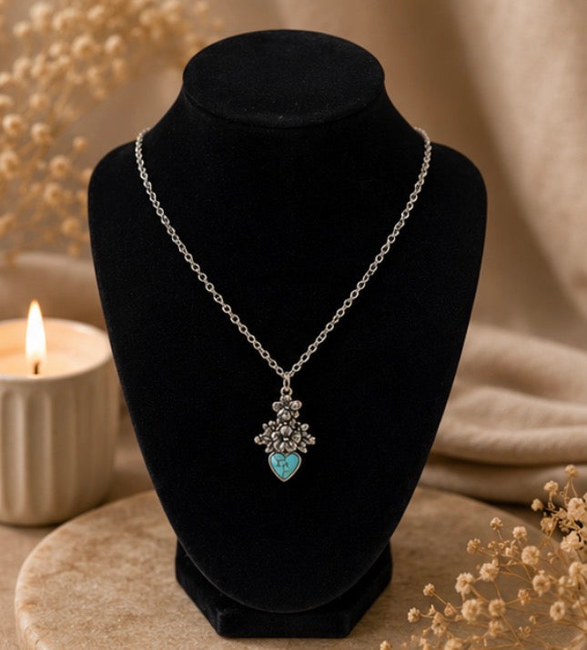 Flower turquoise